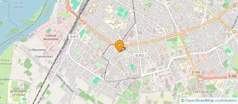 localisation de l'entreprise MADAME NOLWENN LEDUC à ANGERS