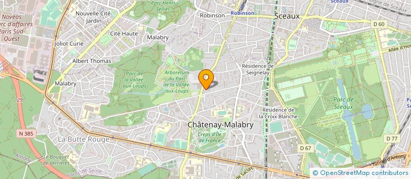 localisation de l'entreprise MADAME NOLWENN LENGLET à CHATENAY-MALABRY