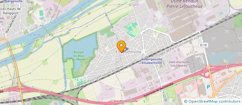 localisation de l'entreprise MADAME NOLWENN LENOTRE  AUBERGENVILLE