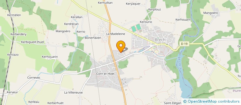 localisation de l'entreprise MADAME NOLWENN MAHOT  BRECH