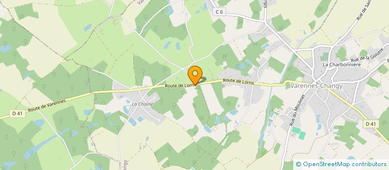 localisation de l'entreprise MADAME NOLWENN MALINOWSKI à VARENNES-CHANGY