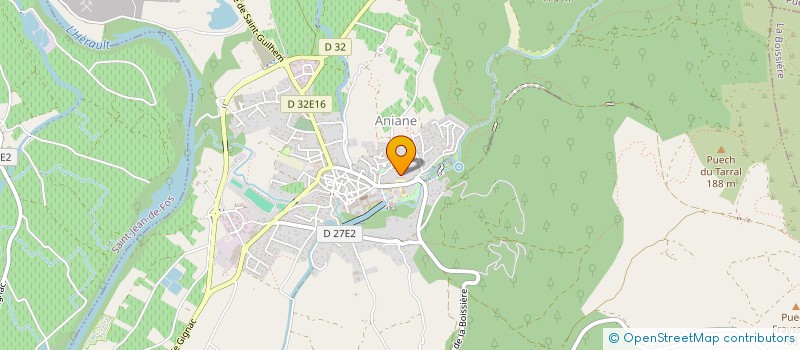 localisation de l'entreprise MADAME NOLWENN MARCOTTE  ANIANE