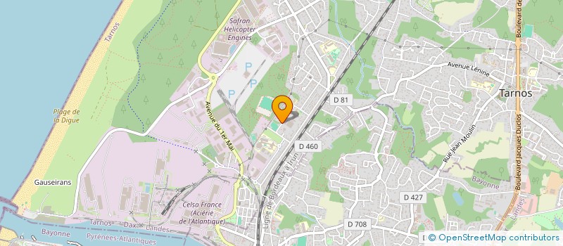 localisation de l'entreprise MADAME NOLWENN MARIAULT  TARNOS