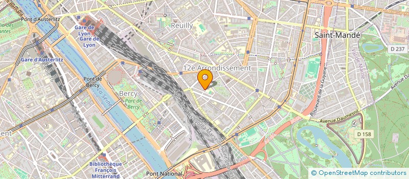 localisation de l'entreprise MADAME NOLWENN MEHANI  PARIS