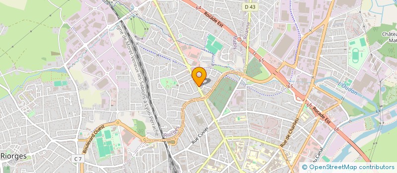 localisation de l'entreprise MADAME NOLWENN MOSTEFAI à RIORGES