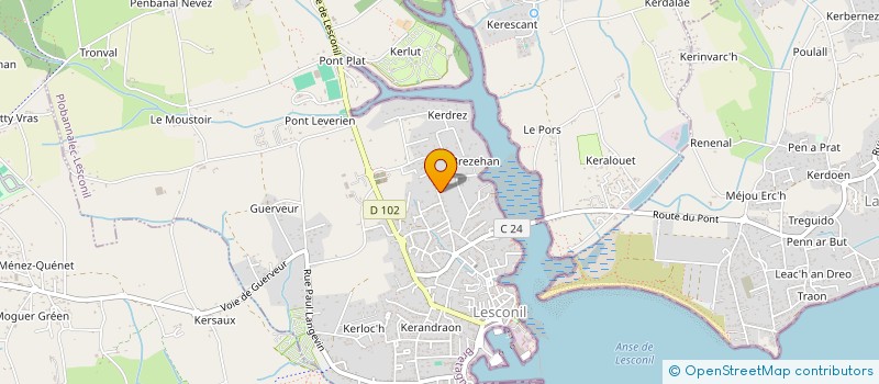 localisation de l'entreprise MADAME NOLWENN NEDELEC  PLOBANNALEC-LESCONIL