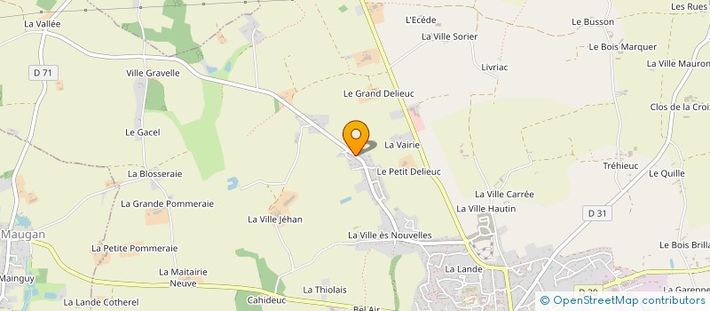 localisation de l'entreprise MADAME NOLWENN NUGUET à IFFENDIC