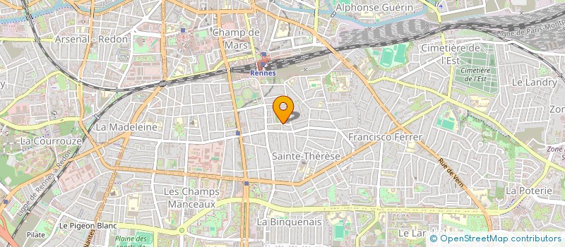 localisation de l'entreprise MADAME NOLWENN PATRIE  RENNES