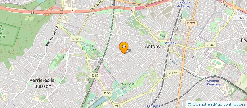 localisation de l'entreprise MADAME NOLWENN PERRON à ANTONY