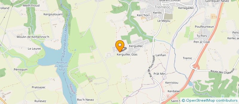 localisation de l'entreprise MADAME NOLWENN PETILLON  TREMEOC