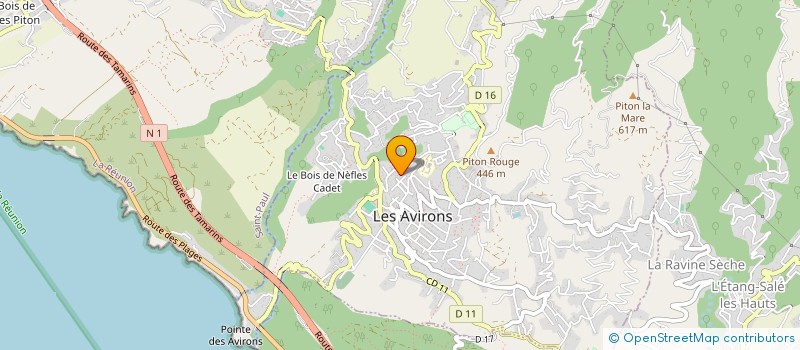 localisation de l'entreprise MADAME NOLWENN POENS  LES AVIRONS