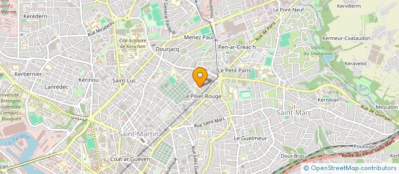localisation de l'entreprise MADAME NOLWENN ROBET à BREST