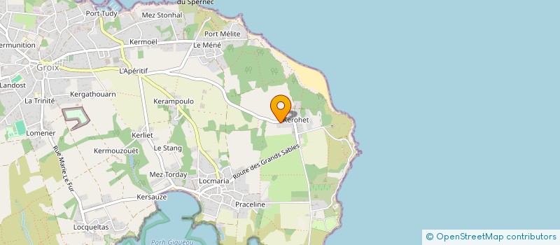 localisation de l'entreprise MADAME NOLWENN ROUSSEAU à GROIX