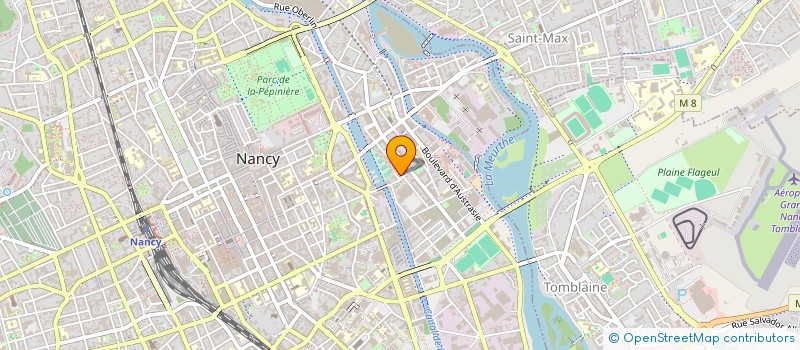 localisation de l'entreprise MADAME NOLWENN SCHEVENEMENT  NANCY