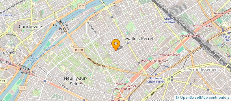 localisation de l'entreprise MADAME NOLWENN SIMON à LEVALLOIS-PERRET