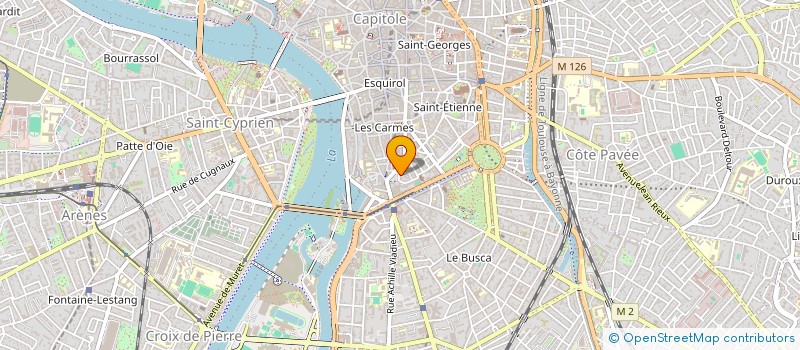 localisation de l'entreprise MADAME NOLWENN-SONIA JAFFRE  TOULOUSE