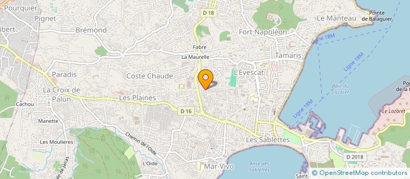 localisation de l'entreprise MADAME NOLWENN TANGUY à LA SEYNE-SUR-MER