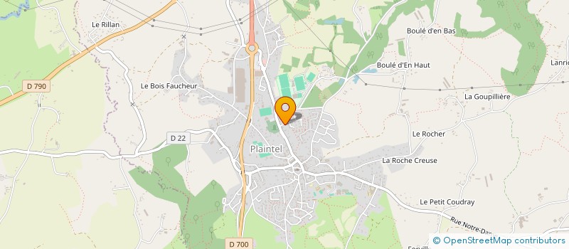 localisation de l'entreprise MADAME NOLWENN TARDIVEL  PLAINTEL