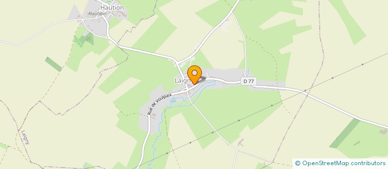 localisation de l'entreprise MADAME NOLWENN THIBAUX à LAIGNY