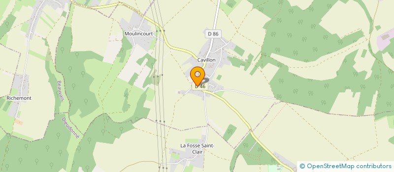 localisation de l'entreprise MADAME NOLWENN VAN HEES  ULLY-SAINT-GEORGES