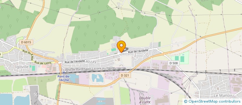 localisation de l'entreprise MADAME NOLWENN VAUQUELIN à ALIZAY