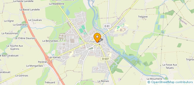 localisation de l'entreprise MADAME NOLWENN VERGER  TINTENIAC