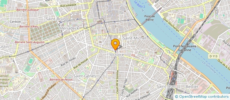 localisation de l'entreprise MADAME NOLWENN VOITURIER  BORDEAUX