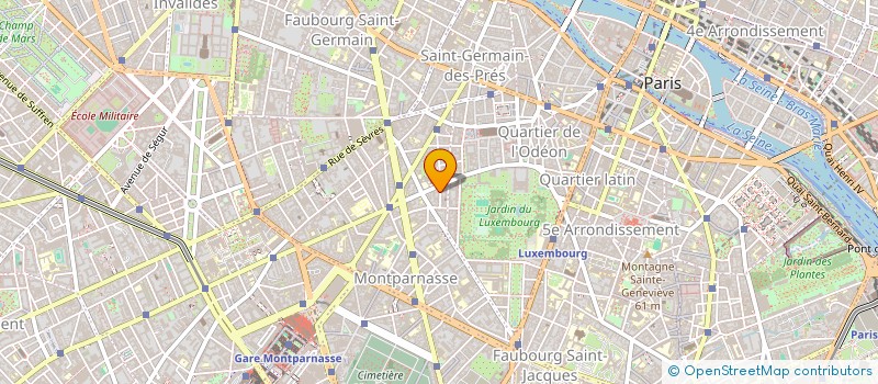 localisation de l'entreprise MADAME NOLWENN VUILLIER  PARIS