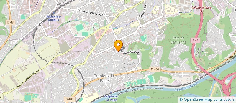 localisation de l'entreprise MADAME NOMFUSI TUKU  RILLIEUX-LA-PAPE