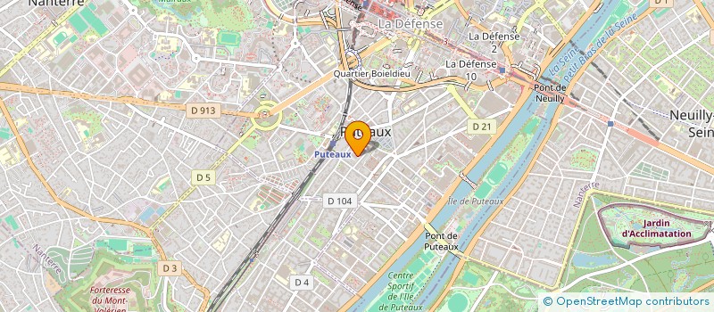 localisation de l'entreprise MADAME NOMIN BAYAR  PUTEAUX