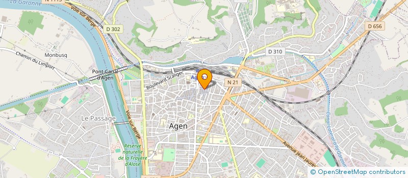 localisation de l'entreprise MADAME NONGLAK KANJANA  AGEN