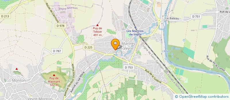 localisation de l'entreprise MADAME NONGYAW KLEAOTANONG à LES MARTRES-DE-VEYRE