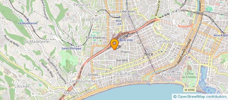 localisation de l'entreprise MADAME NONKA PAPROVA à NICE