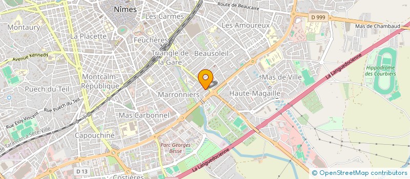 localisation de l'entreprise MADAME NONTSIKELELO MARY VELEKO  NIMES