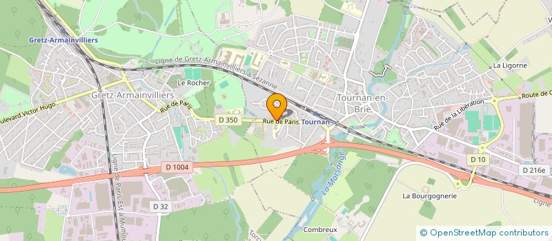 localisation de l'entreprise MADAME NOOR BELLAHNID  TOURNAN-EN-BRIE