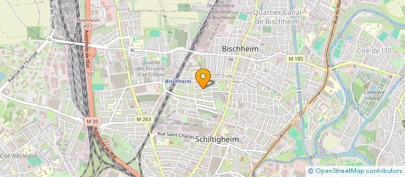 localisation de l'entreprise MADAME NOOR SHSHA  SCHILTIGHEIM