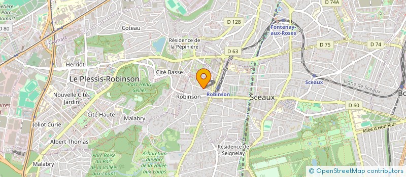 localisation de l'entreprise MADAME NOOR YEKKACHE  CHATENAY-MALABRY