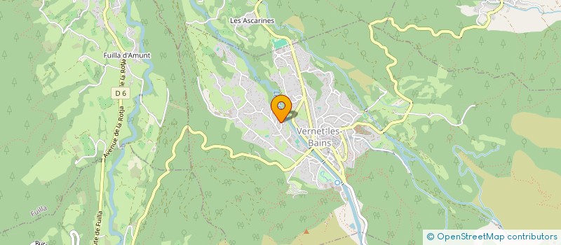 localisation de l'entreprise MADAME NOORTJE BROUWER  VERNET-LES-BAINS