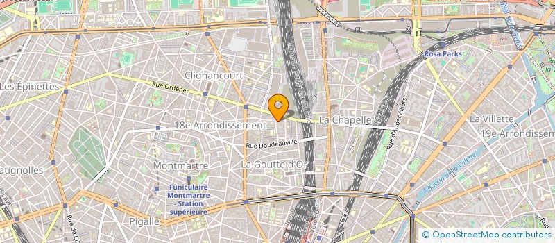 localisation de l'entreprise MADAME NORA ABERRAH  PARIS