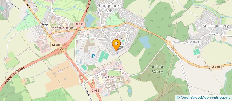 localisation de l'entreprise MADAME NORA ACHEMLAL  METZ