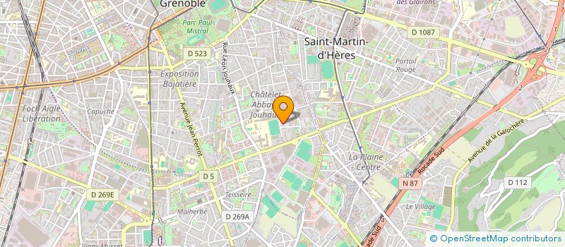 localisation de l'entreprise MADAME NORA AIFA  GRENOBLE
