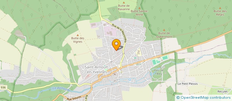 localisation de l'entreprise MADAME NORA AITEUR  SAINT-ARNOULT-EN-YVELINES