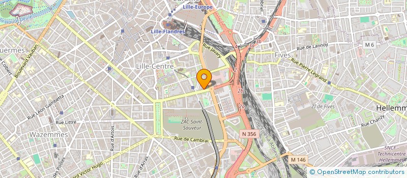 localisation de l'entreprise MADAME NORA AMARI à LILLE