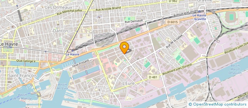 localisation de l'entreprise MADAME NORA AMICHE à LE HAVRE