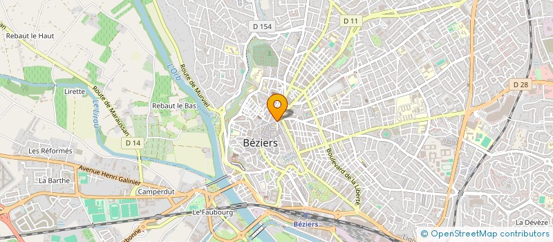 localisation de l'entreprise MADAME NORA ANNOVAZZI à BEZIERS