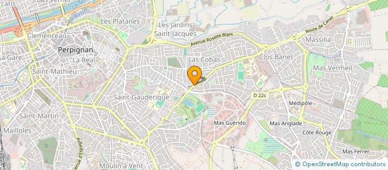 localisation de l'entreprise MADAME NORA ARBIA à PERPIGNAN