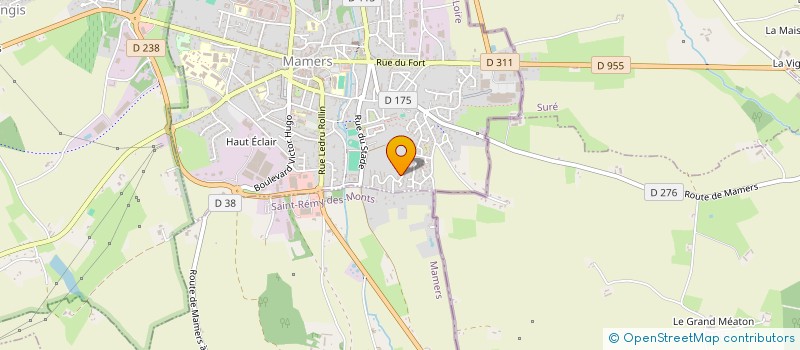 localisation de l'entreprise MADAME NORA ARDINI  MAMERS