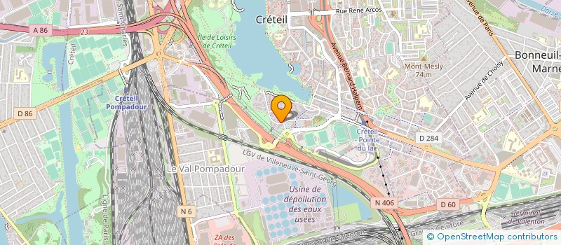 localisation de l'entreprise MADAME NORA ARROUDJ à CRETEIL