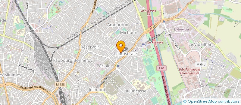 localisation de l'entreprise MADAME NORA BEDROUNI à TOULOUSE