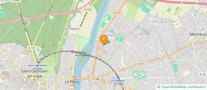 localisation de l'entreprise MADAME NORA BENDALI  MONTESSON